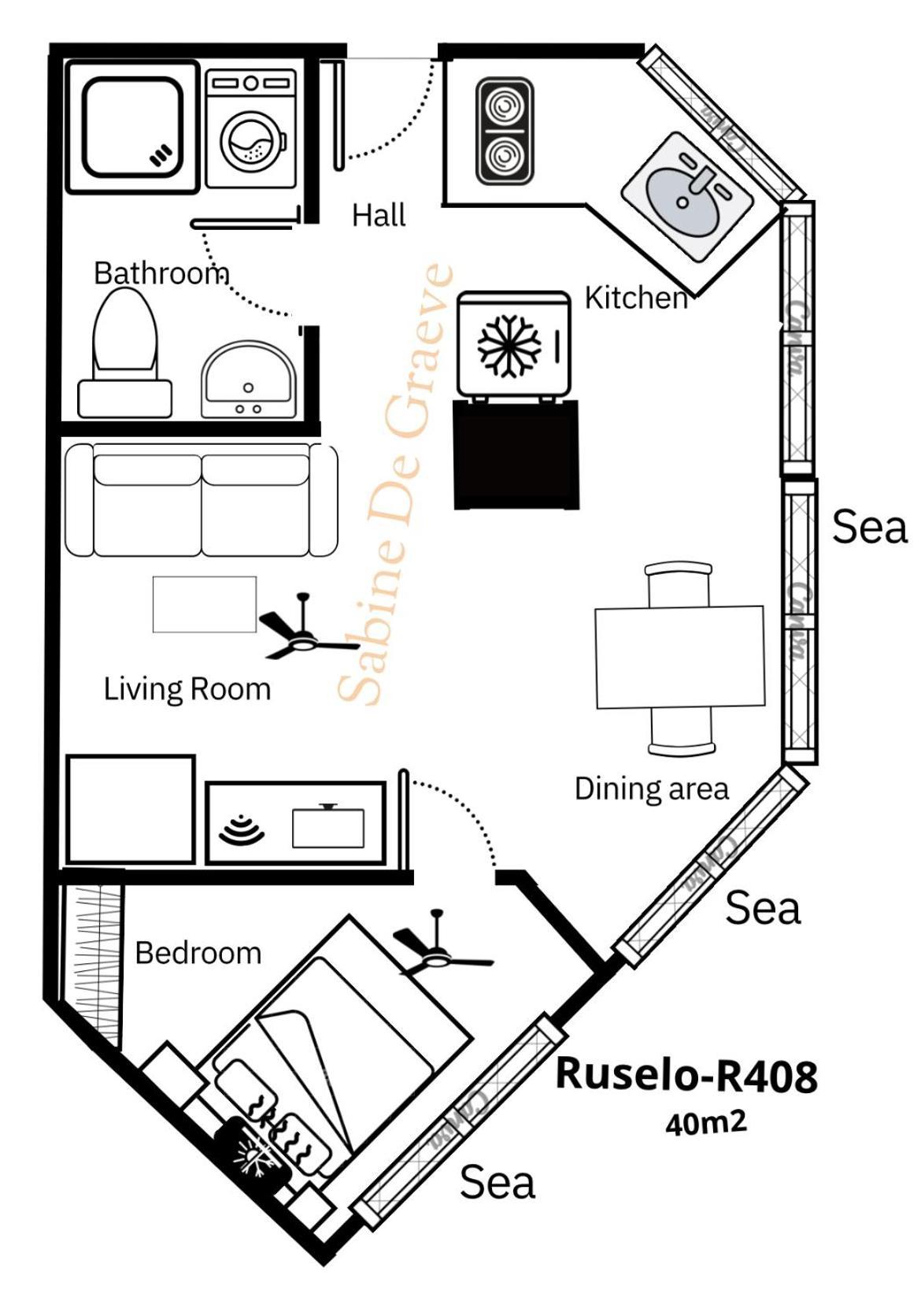 Apartment Nest By The Sea Wake Up With Ocean Views In Every Ruselo R408 *